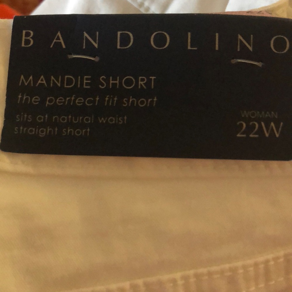 Bandolino White Mandie Shorts 22 NWT - Picture 11 of 11